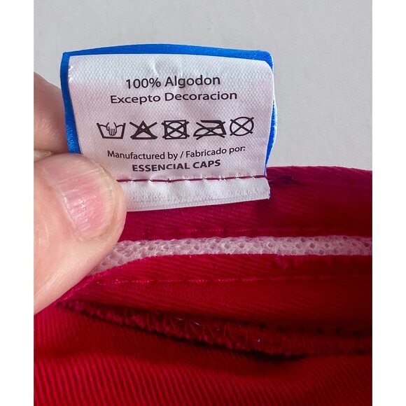 Disney Minnie Mouse Red & Black Visor Hat For Woman or Older Kids - Picture 8 of 11